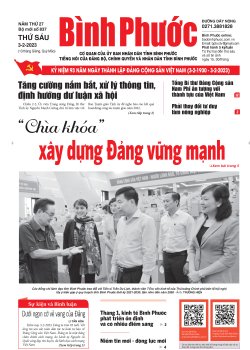 Báo in số 837 Thứ Sáu 3-2-2023 