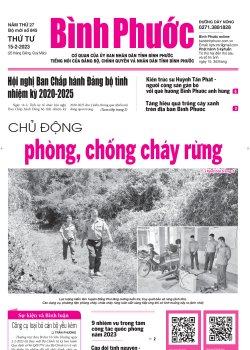 Báo in số 845 Thứ Tư 15-2-2023 