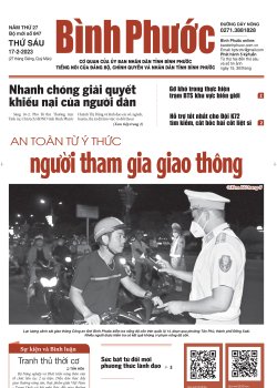 Báo in số 847 Thứ Sáu 17-2-2023