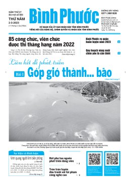 Báo in số 856 Thứ Năm 2-3-2023