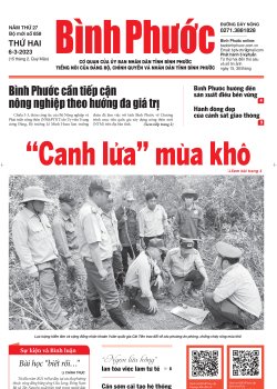 Báo in số 858 Thứ Hai 6-3-2023