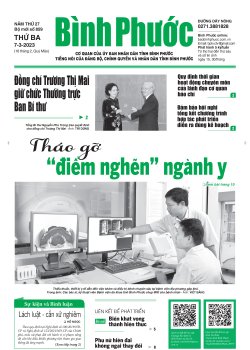 Báo in số 859 Thứ Ba 7-3-2023