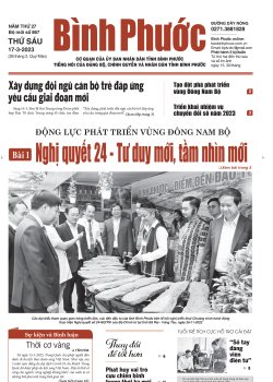 Báo in số 867 Thứ Sáu 17-3-2023