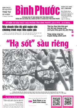 Báo in số 870 Thứ Tư 22-3-2023