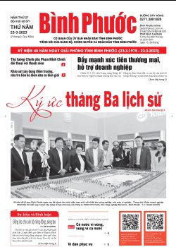 Báo in số 871 Thứ Năm 23-3-2023 