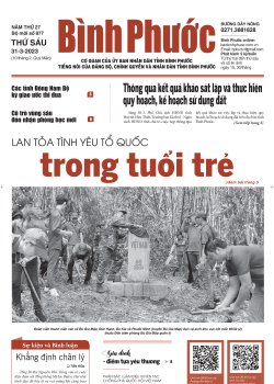 Báo in số 877 Thứ Sáu 31-3-2023 