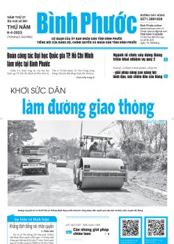 Báo in số 881 Thứ Năm 6-4-2023