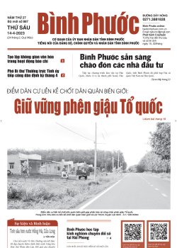 Báo in số 887 Thứ Sáu 14-4-2023 