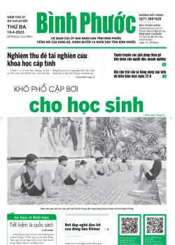 Báo in số 889 Thứ Ba 18-4-2023 