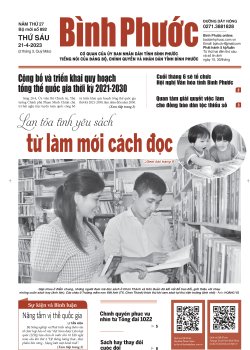 Báo in số 892 Thứ Sáu 21-4-2023 