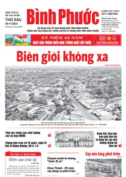 Báo in số 897 Thứ Sáu 28-4-2023 