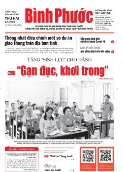 Báo in số 900 Thứ Hai 8-5-2023 