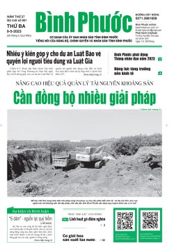 Báo in số 901 Thứ Ba 9-5-2023 