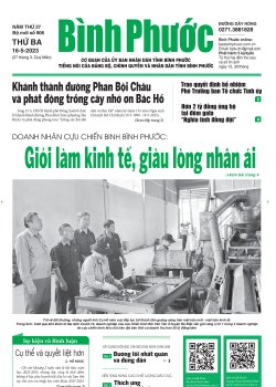 Báo in số 906 Thứ Ba 16-5-2023