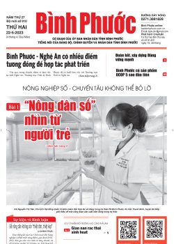 Báo in số 910 Thứ Hai 22-5-2023