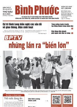 Báo in số 914 Thứ Sáu 26-5-2023