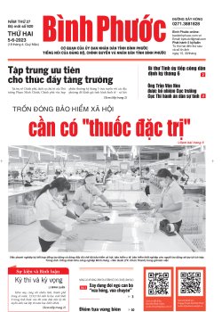 Báo in số 920 Thứ Hai 5-6-2023 	
