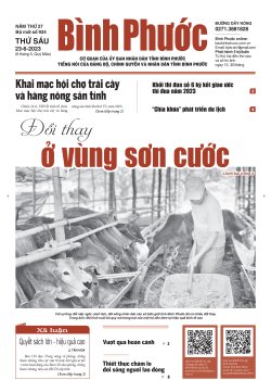 Báo in số 934 Thứ Sáu 23-6-2023