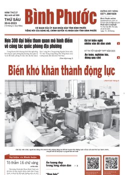 Báo in số 939 Thứ Sáu 30-6-2023 	