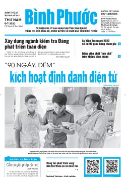 Báo in số 943 Thứ Năm 6-7-2023