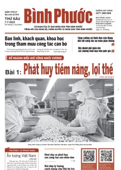 Báo in số 944 Thứ Sáu 7-7-2023