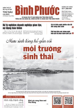 Báo in số 964 Thứ Sáu 4-8-2023 