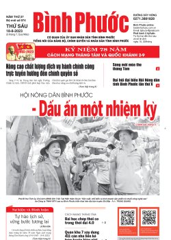Báo in số 974 Thứ Sáu 18-8-2023