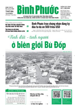 Báo in số 989 Thứ Ba 12-9-2023