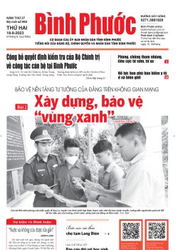 Báo in số 993 Thứ Hai 18-9-2023 