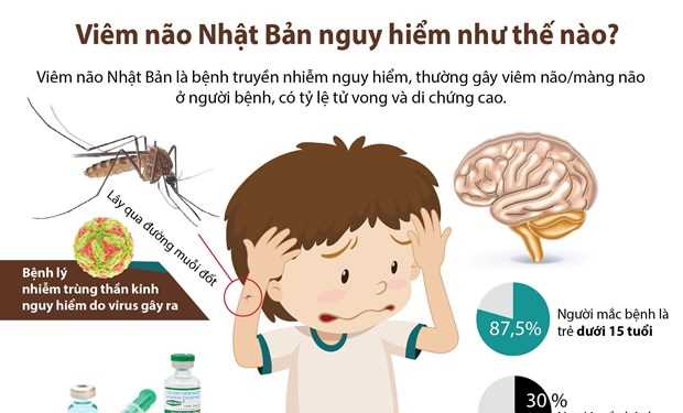 Viêm não Nhật Bản nguy hiểm như thế nào?