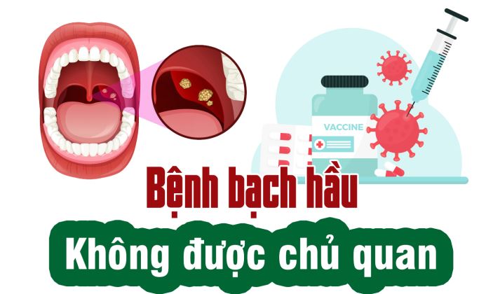 Bệnh bạch hầu Không được chủ quan