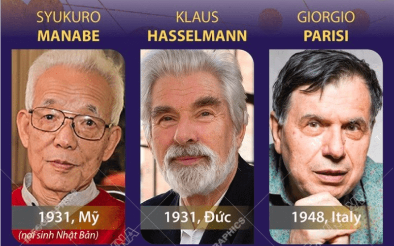 Nobel Vật lý vinh danh 3 nhà khoa học Mỹ, Đức và Italy