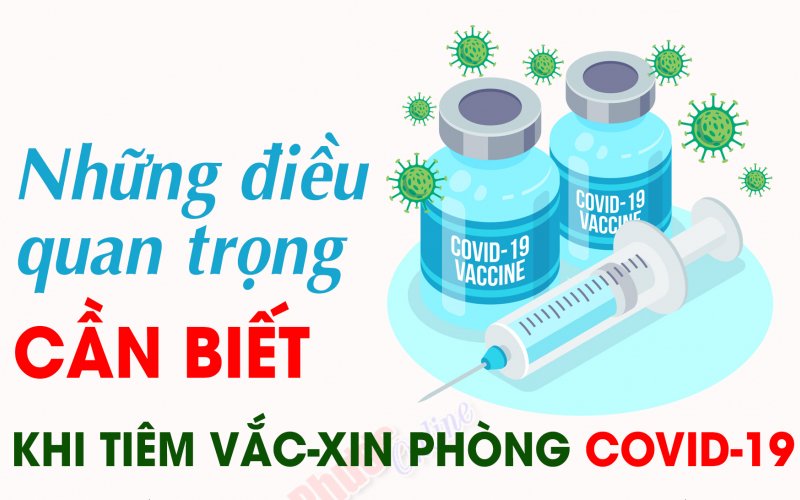Những điều quan trọng cần biết khi tiêm vắc-xin phòng Covid-19