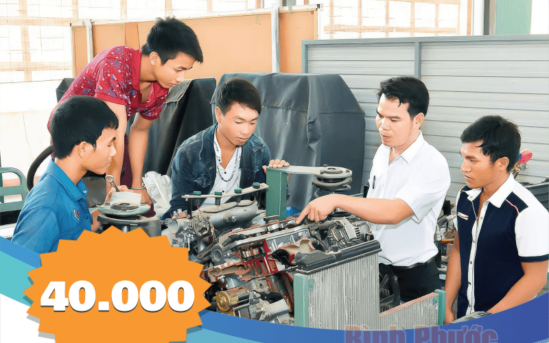 Giai đoạn 2023-2025, Bình Phước đặt mục tiêu đào tạo nghề cho 40.000 lao động