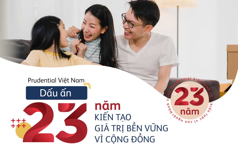 Prudential Việt Nam: Dấu ấn 23 năm kiến tạo giá trị bền vững vì cộng đồng
