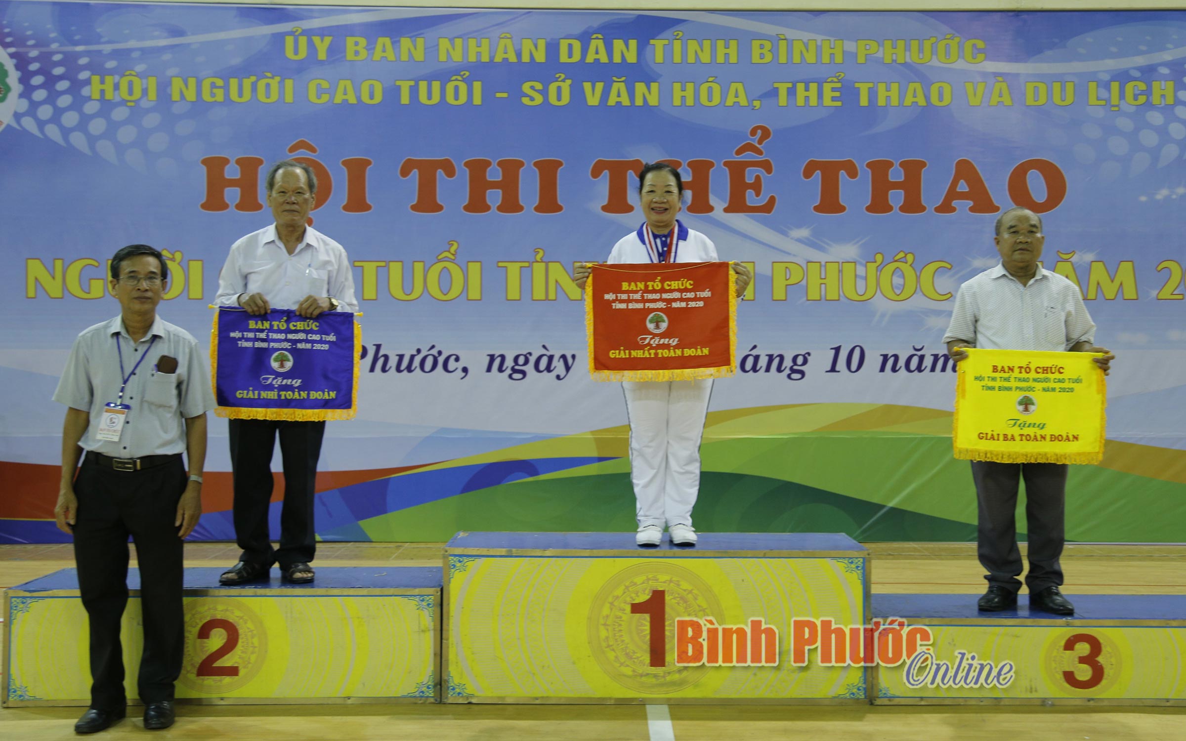 Bế mạc hội thi thể thao người cao tuổi tỉnh Bình Phước 