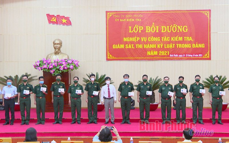 473 học viên hoàn thành bồi dưỡng nghiệp vụ kiểm tra, giám sát trong Đảng
