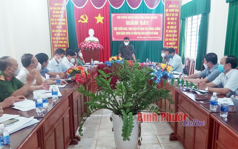 Bù Đăng phải linh hoạt, sáng tạo trong phòng chống dịch 