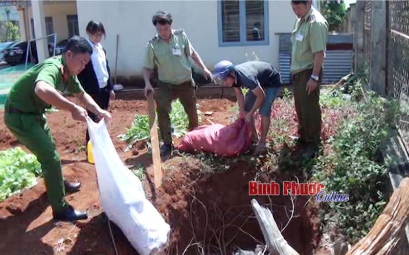 Bù Đăng xử phạt 121 vụ buôn lậu, gian lận thương mại 