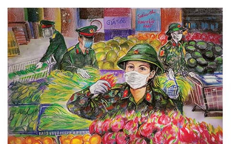 Ch&acirc;n dung phụ nữ S&agrave;i G&ograve;n thời gi&atilde;n c&aacute;ch