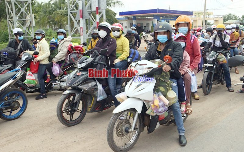 Chiều tối nay (5-10), sẽ có khoảng 10 ngàn người quá cảnh qua địa bàn tỉnh 