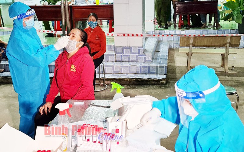 Chơn Thành ghi nhận nhiều ca F0 cộng đồng liên quan đến 1 đám tang tại xã Minh Thắng