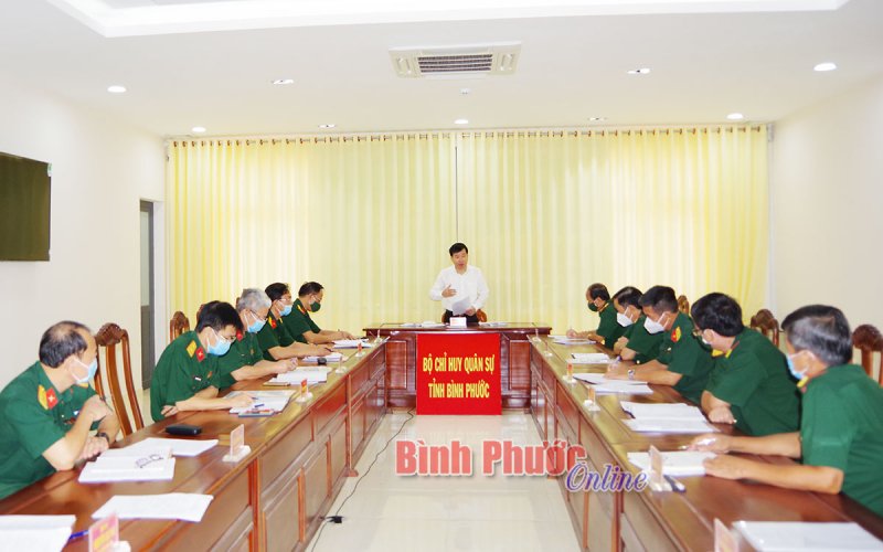 Đảng ủy Quân sự tỉnh lãnh đạo thực hiện thắng lợi nhiệm vụ chính trị 