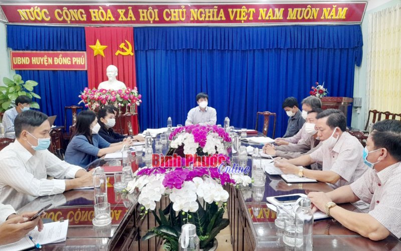 Đồng Phú đẩy nhanh thực hiện 5 tuyến đường kết nối