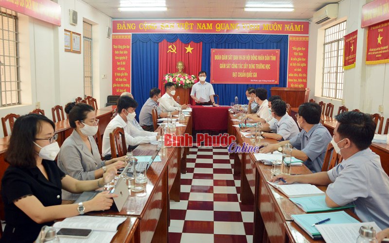 Giai đoạn 2021-2025, Bình Phước phấn đấu có 279 trường đạt chuẩn quốc gia 