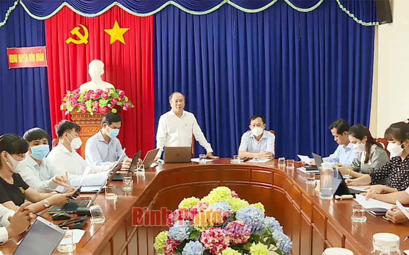 Hớn Quản: Phấn đấu đưa Trung tâm IOC vào hoạt động vào năm 2022