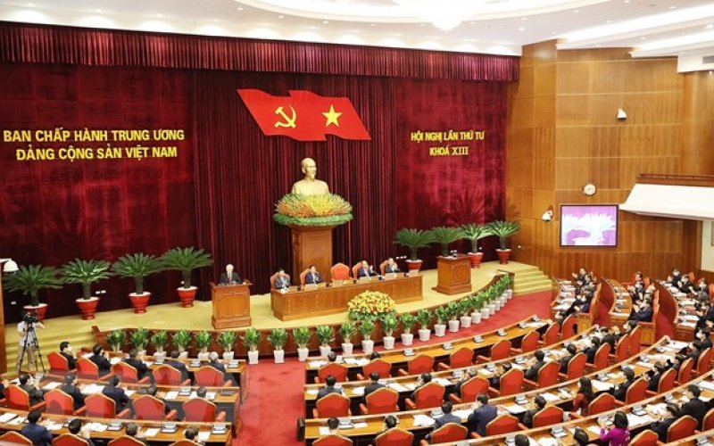 Khai mạc trọng thể Hội nghị lần thứ tư Ban Chấp hành TW Đảng khóa XIII