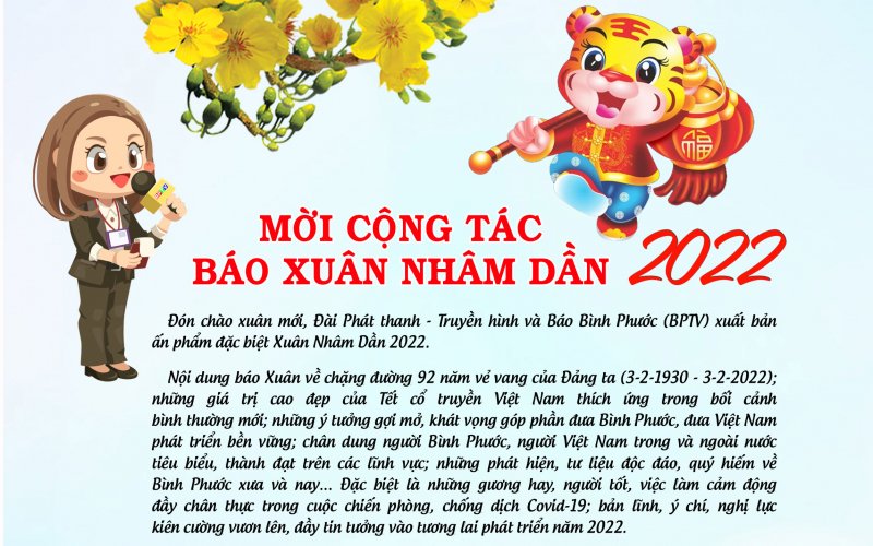 Mời cộng tác báo Xuân Nhâm Dần 2022
