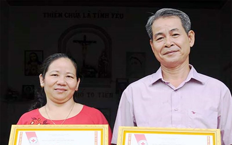 Một gia đình 80 lần hiến máu