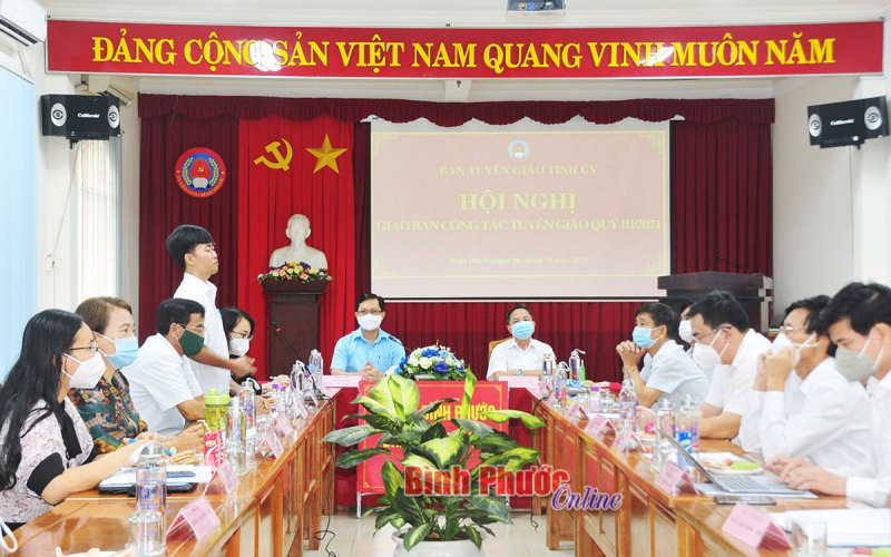 Ngành tuyên giáo Bình Phước tập trung thực hiện tốt 6 nhiệm vụ trọng tâm